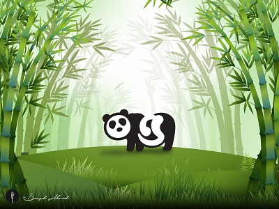 Panda bangla Typography