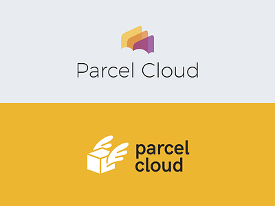 Parcel Cloud logo logotype visual identity