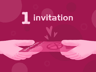 Dribbble invitation