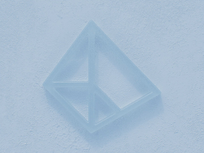 Camfrae ice world 3d branding c4d cgi cinema 4d digital art ice logo logo 3d modeling octane render snow x particles
