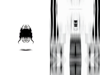 Robot 03 black and white collage digital diseño gráfico graphic design morfología morphology robot transform