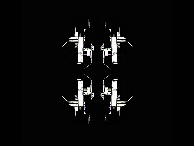 Robot 06 black and white collage digital design diseño gráfico graphic design illustration morfología morphology robot transform