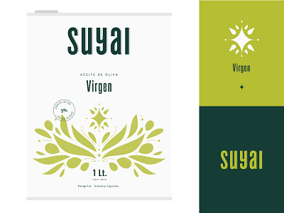 Olive oil pack design