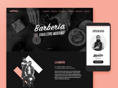 Jackson's Barbershop Web - Home Page