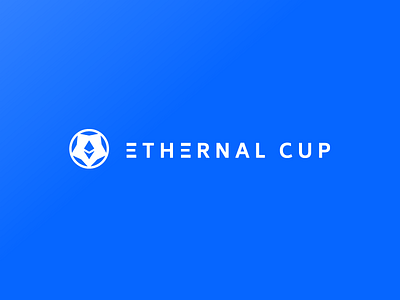 Ethernal Cup - Logo design branding crypto currency dapp design diseño diseño gráfico ethereum graphic design logo uba vector