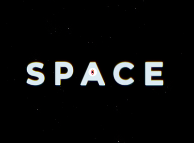 SPACE animated gif animography branding design dribbble illustration letter motion motion design space spaced typography typography logo