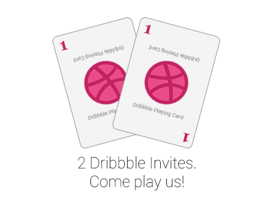 Dribbble Invite dribbble invite invites two