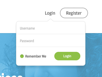 Login Window flat landingpage login minimal modern ui website window