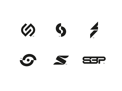 SkyBit Pro Monogram ideas app banking branding design flat lettering logo logomark mark minimal monogram simple symbol