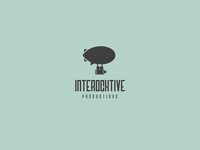 Interocktive Productions 3 black brand display guide logo logotype minimalistic monochrome sign solid typography
