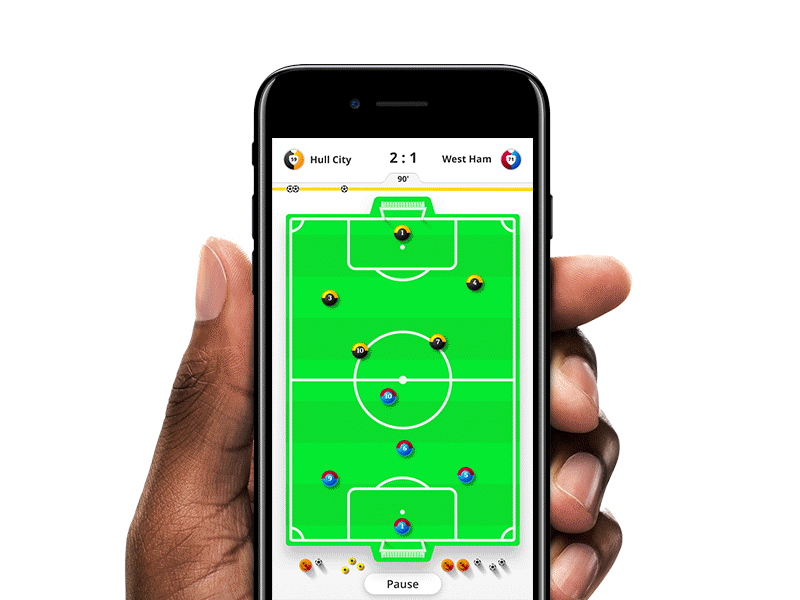 Match Statistics app appstore game gif iphone sketch soccer sports ui unity