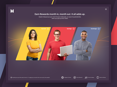 Banking Ad Vidget Design ad colorful sketch soft theme trend ui uistyle vector vidget