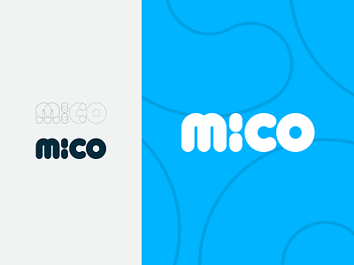 Mico app bitcoin crypto detail logo logotype rounded sketch splash type