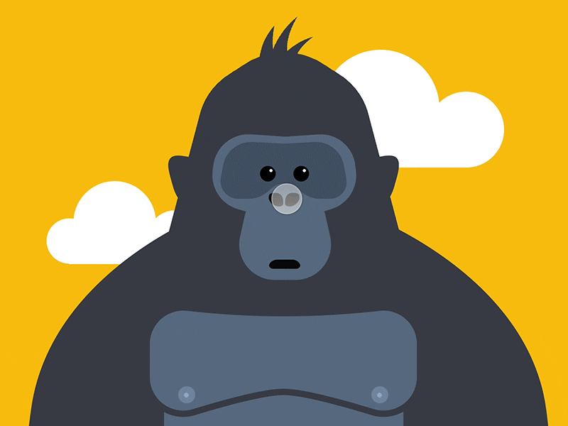King Kong animal animation character gorilla interactive kingkong principle
