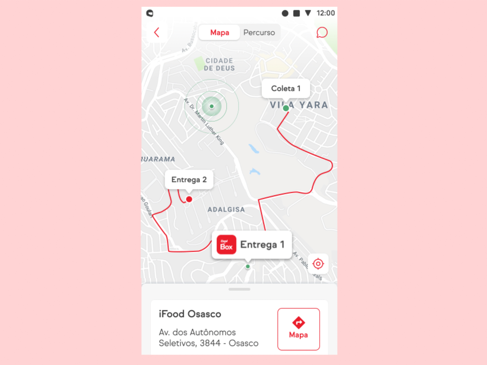 Animation • Delivery app