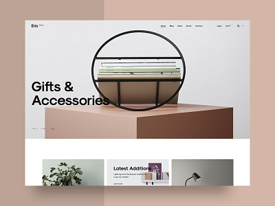 Eris Shop ecommerce minimal shop store theme wordpress
