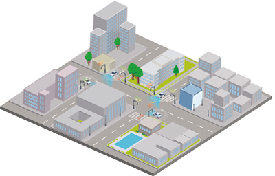 3D City city diagram