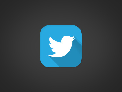 Twitter iOS7 blue icon ios7 twitter