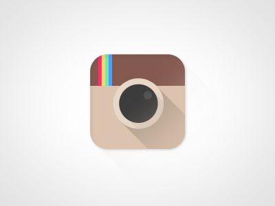 Instagram iOS7 apple flat icon instagram ios7