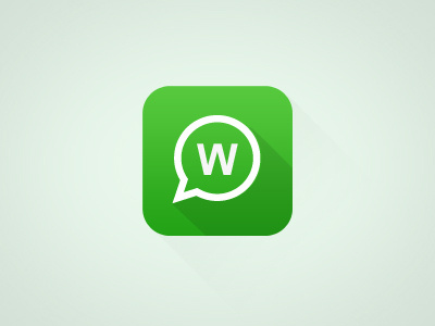 WhatsApp Ios7 apple flat icon ios7 whatsapp