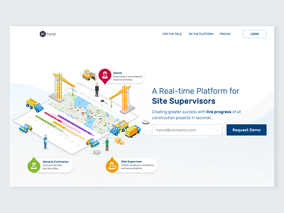 landing page illustration