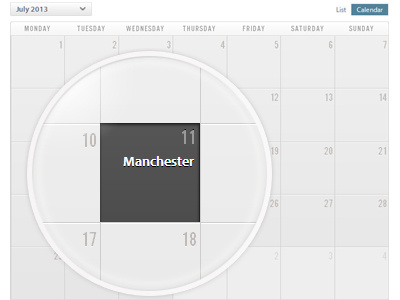 Calendar calendar data visualization dates event calendar show dates