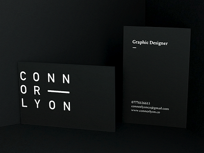 Business Cards black and white branding business cards logo minimal modern print type typography