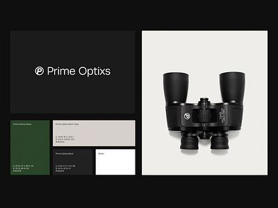 Prime Optixs | Brand Identity