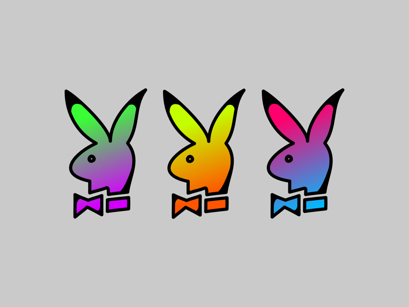 Playboy bunnies.