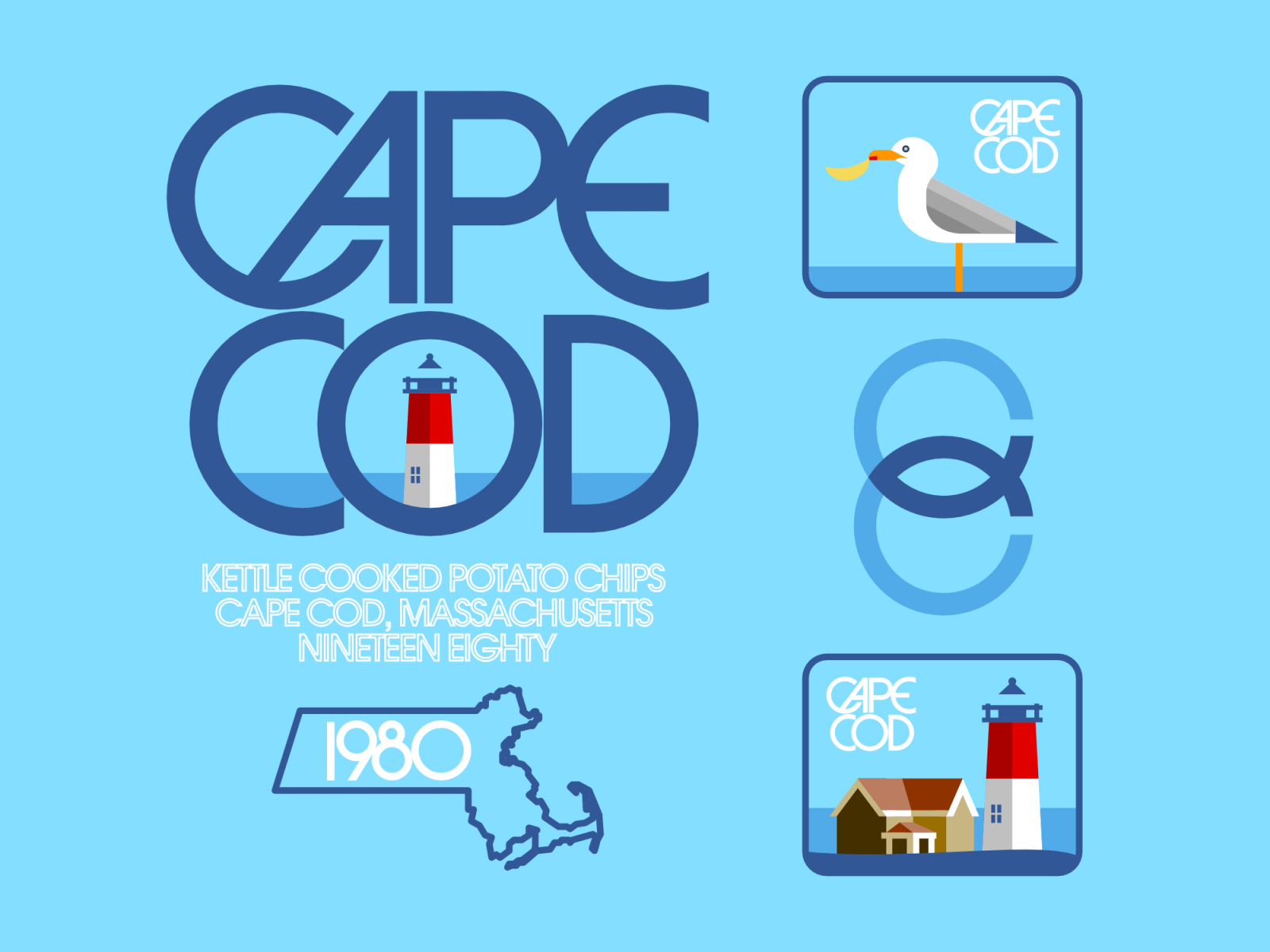 Cape Cod Potato Chips Rebrand Assets By Matt Curley On Dribbble   Cc Dribbble 4x 