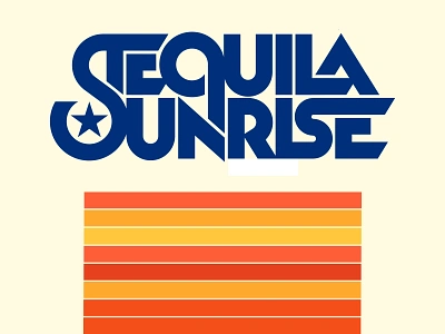 Another Tequila Sunrise 70s 80s astros baseball houston lettering logotype lubalin mlb old school retro retro lettering retro type seventies sports sun tequila sunrise texas type typography