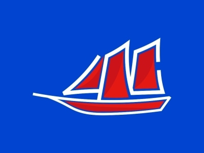 LAC Clipper Ship basketball la logo ship