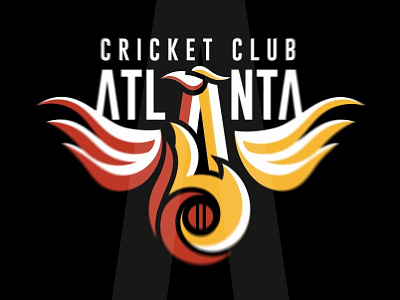 Atlanta 6ers Cricket Club 6 6er a atlanta cricket fire logo phoenix sports