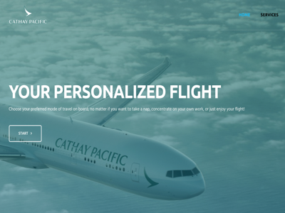 Your Personalized Flight 2017 cathay pacific hackathon