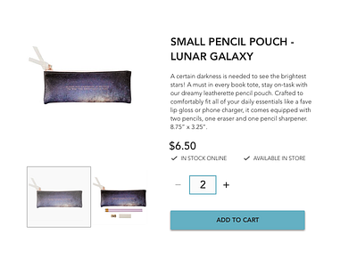 96 Currently In Stock 100 daily ui 100 day ui challenge 100days 96 cart daily 100 challenge daily ui daily ui challenge dailyui day 96 design galaxy illustration in stock pencilcase pouch price product shopping ui challenge