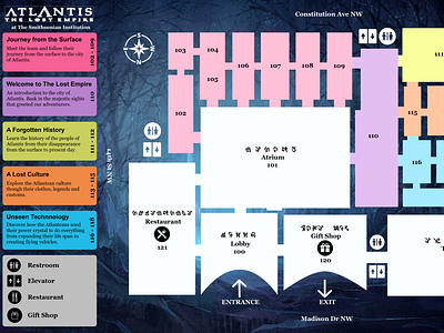 Floor Plan For Atlantis atlantis floor plan floor plans information design museum of art