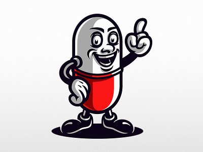 The Pill Mascot (Vitamania)