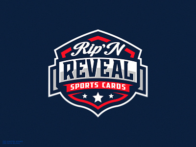 Rip'N Reveal baseball dmitry krino football mascot logo nfl sport sport cards sports branding sports design sports logo