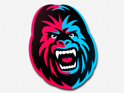 Bigfoot Head bigfoot dmitry krino esport logo esports logo head mascot mascot logo sport logo yeti