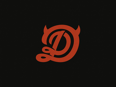 DD monogram dd dd logo devil dirty deeds dmitry krino lettering letters monogram
