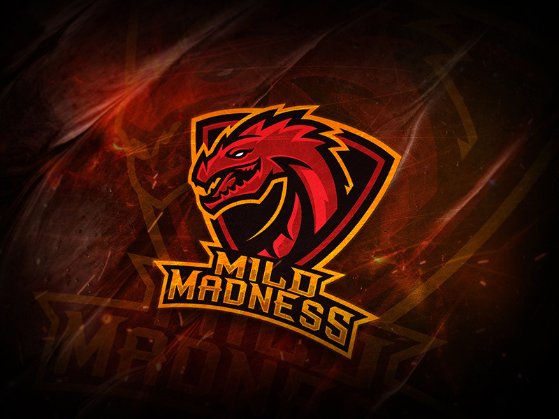 Mild Madness graphic design esports logo loskrinos logotype mascot esport