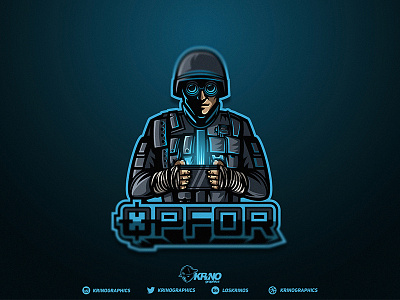 Thermite(Rainbow Six Siege) Mascot Logo ( For Sale) dmitry krino esport logo esports graphic design krinographics mascot