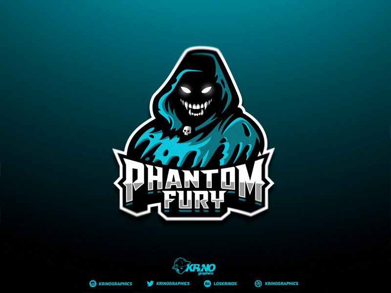 Phantom Mascot Logo designs, themes, templates and downloadable graphic