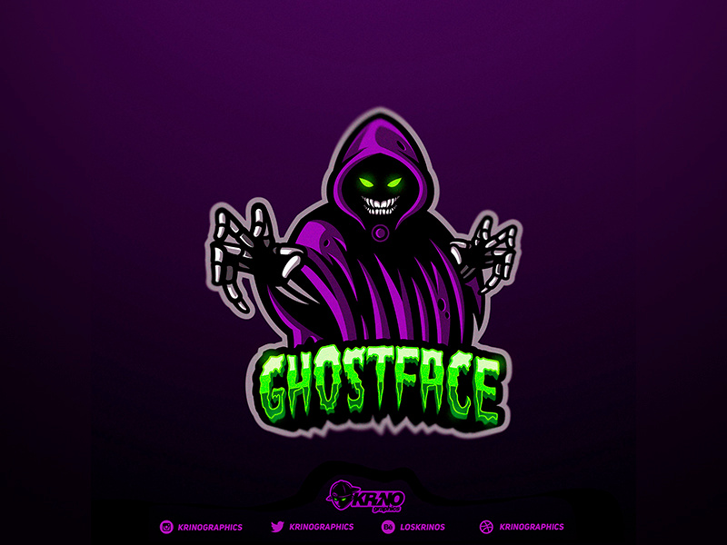 Phantom Mascot Logo designs, themes, templates and downloadable graphic