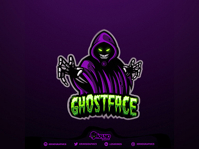 GhostFace Mascot For Sale