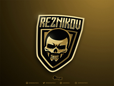 Reznikov branding character esport logo esports logo gaming graphic design illustration krinographics logotype mascot