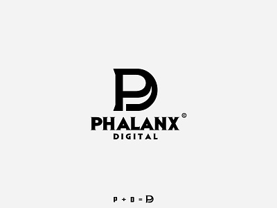 PD Monogram krinographics letters logotype monogram logo typo typography