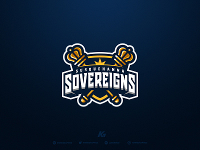 Sovereigns crown esports graphic design king krinographics mascot royale stars type typography