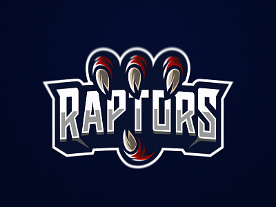 Raptors branding dmitry krino esport esport logo esports gaming graphic design krinographics mascot