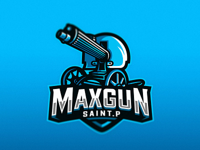 Maxgun branding character esport logo esports esports logo graphic design illustration krinographics logotype mascot